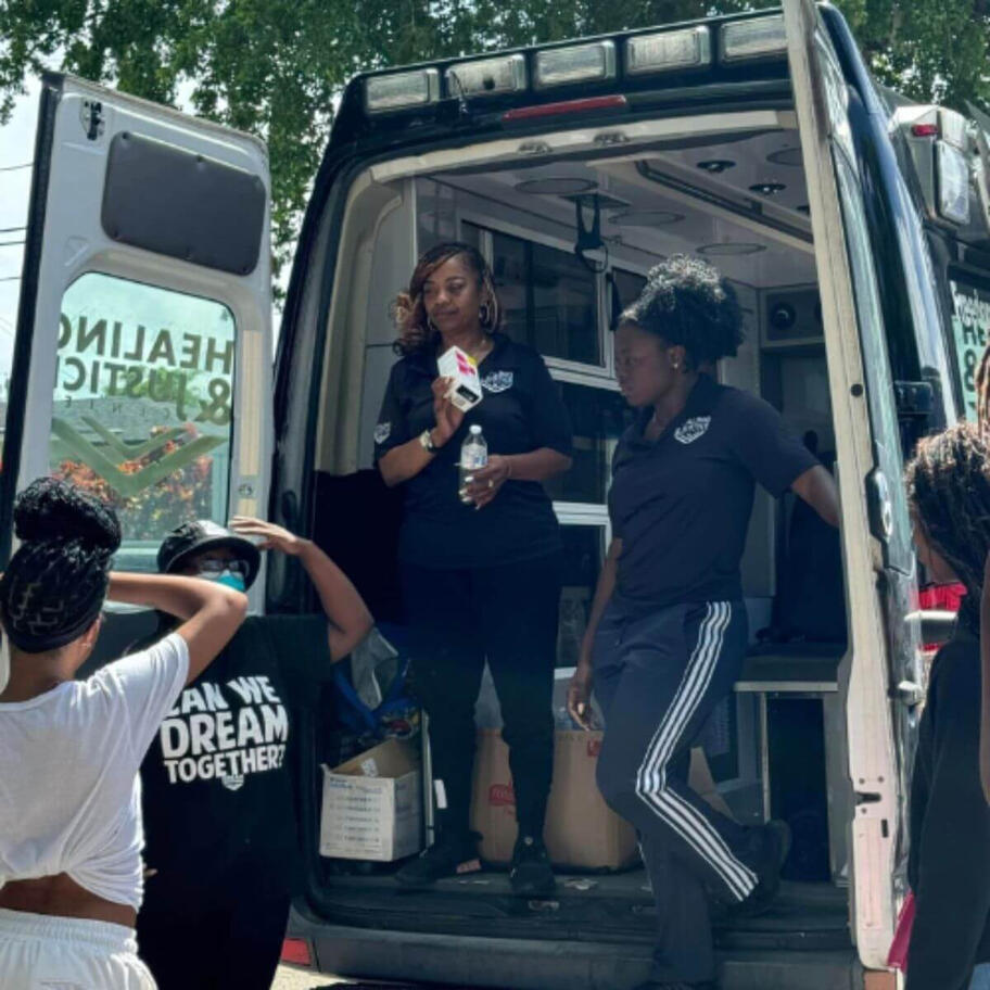 Liberty City Trust - YEP Dream Defenders Teach Youth How To Operate An Ambulance 06-2024