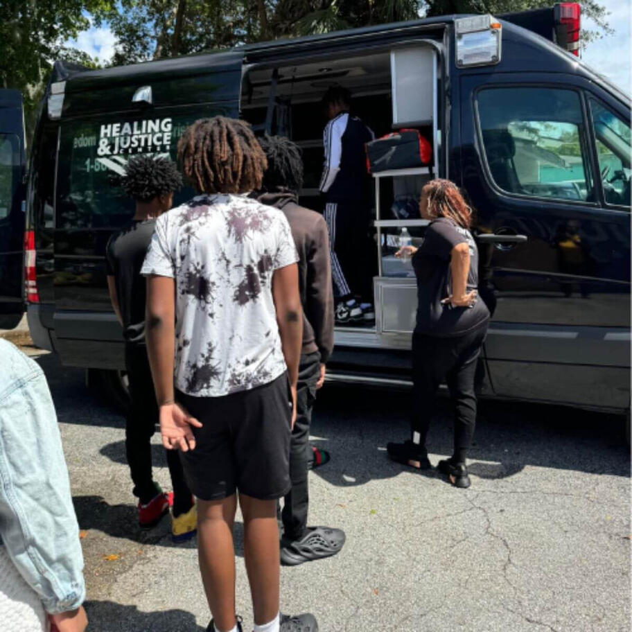 Liberty City Trust - YEP Dream Defenders Teach Youth How To Operate An Ambulance 06-2024